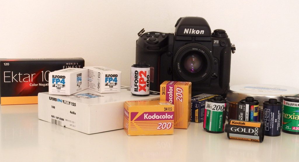 My trusted old Nikon Fxxx and a bunch of different film stocks